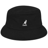 Schwarzer Bucket Hat aus gewaschenem Stoff – KANGOL ACCESSRIES
