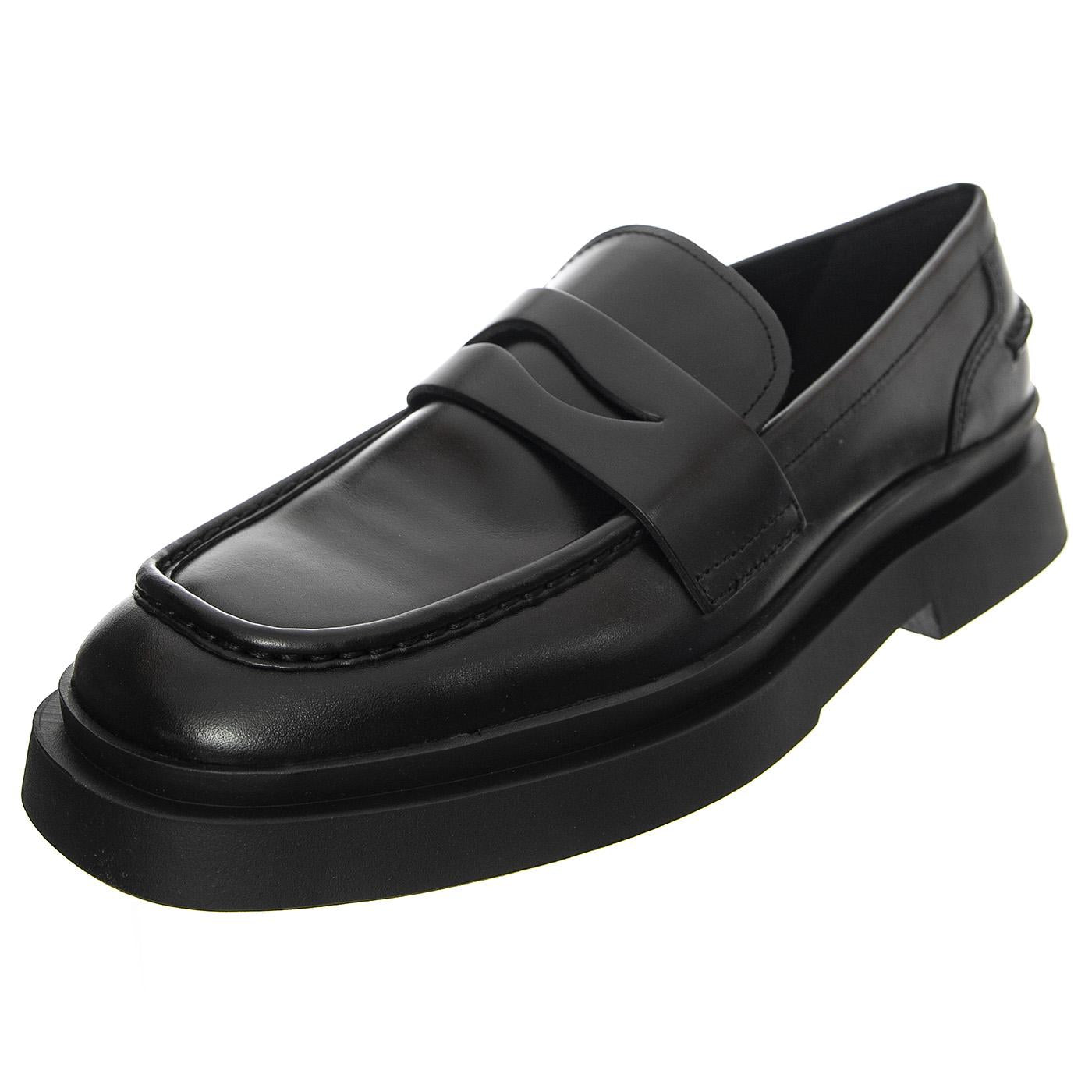 Mike M Cow Leather Black - Mocassini Uomo Neri 5263-101-20  VAGABOND 