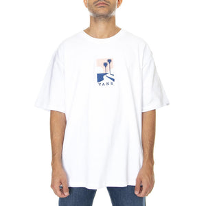 Staycay - Maglietta Girocollo Uomo Bianca VN0A7PL2WHT1  VANS 