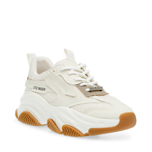 Possession White Gum - Scarpe Stringate Profilo Basso Donna Bianche SMPPOSSESSION-WHIGUM  STEVE MADDEN 