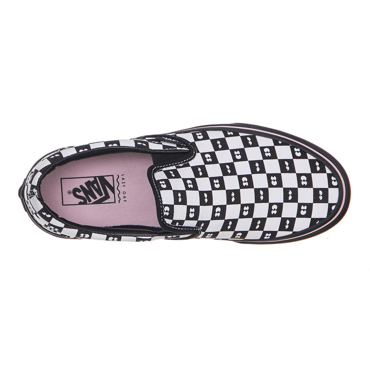 Classic Slip-On Lazy Oaf, Checkerboard/Black VA38F7QD0  VANS 