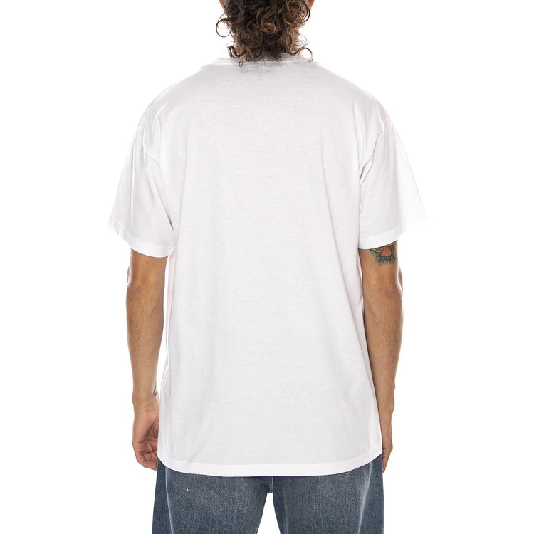 S/S ROAD SIDE SNACK T-SHIRT WHITE - Maglietta Girocollo Uomo Bianca I036880 02XX CARHARTT WIP 