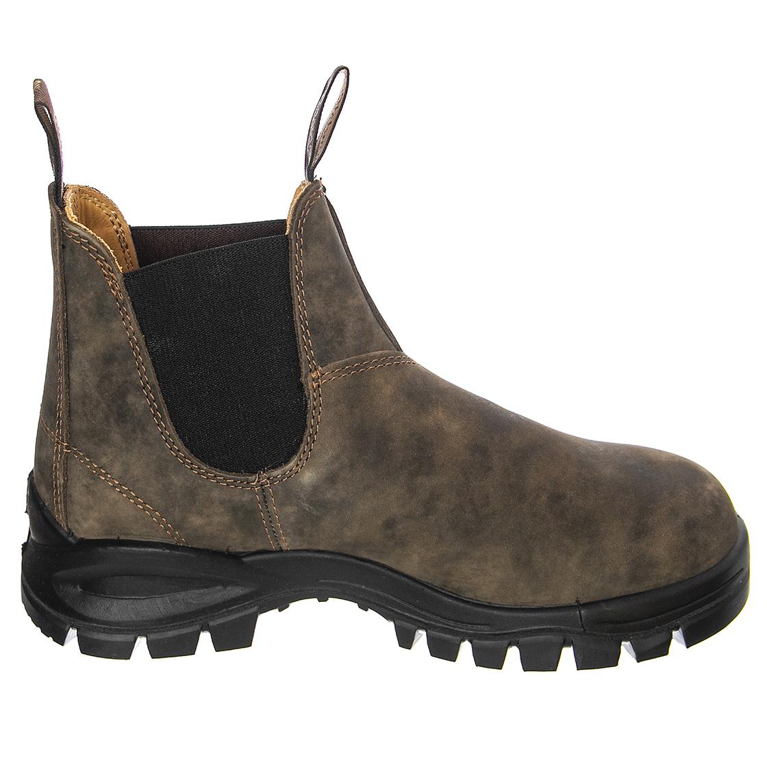 2239 Rustic Brown Leather Brown & Black - Stivaletti Profilo alla Caviglia Uomo Marroni 2239 RUSTIC BROWN LEATHER-FW22  BLUNDSTONE 