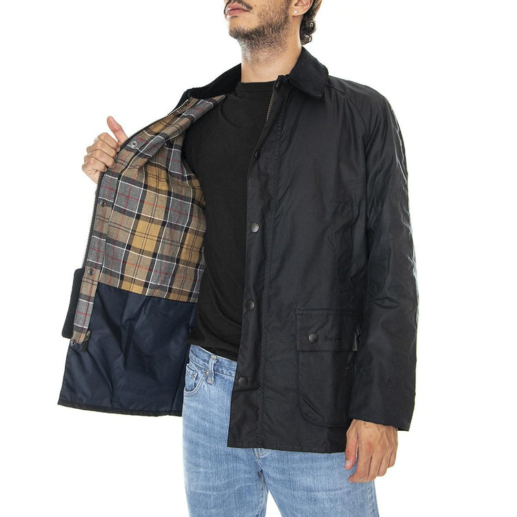 Ashby Jacket Navy - Giacca Invernale Uomo Blu FW22-MWX0339-NY92  BARBOUR 