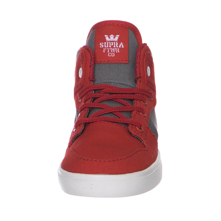 TODDLER VAIDER RED/DK GREY-WHITE CORNERSTONE 28201-614  SUPRA 