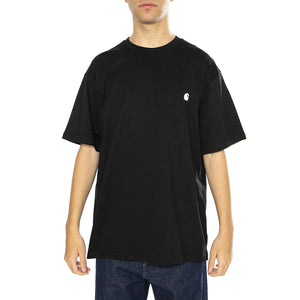 S/S Madison T-Shirt Black / White - Maglietta Girocollo Uomo Nera I033000 0D2XX CARHARTT WIP 