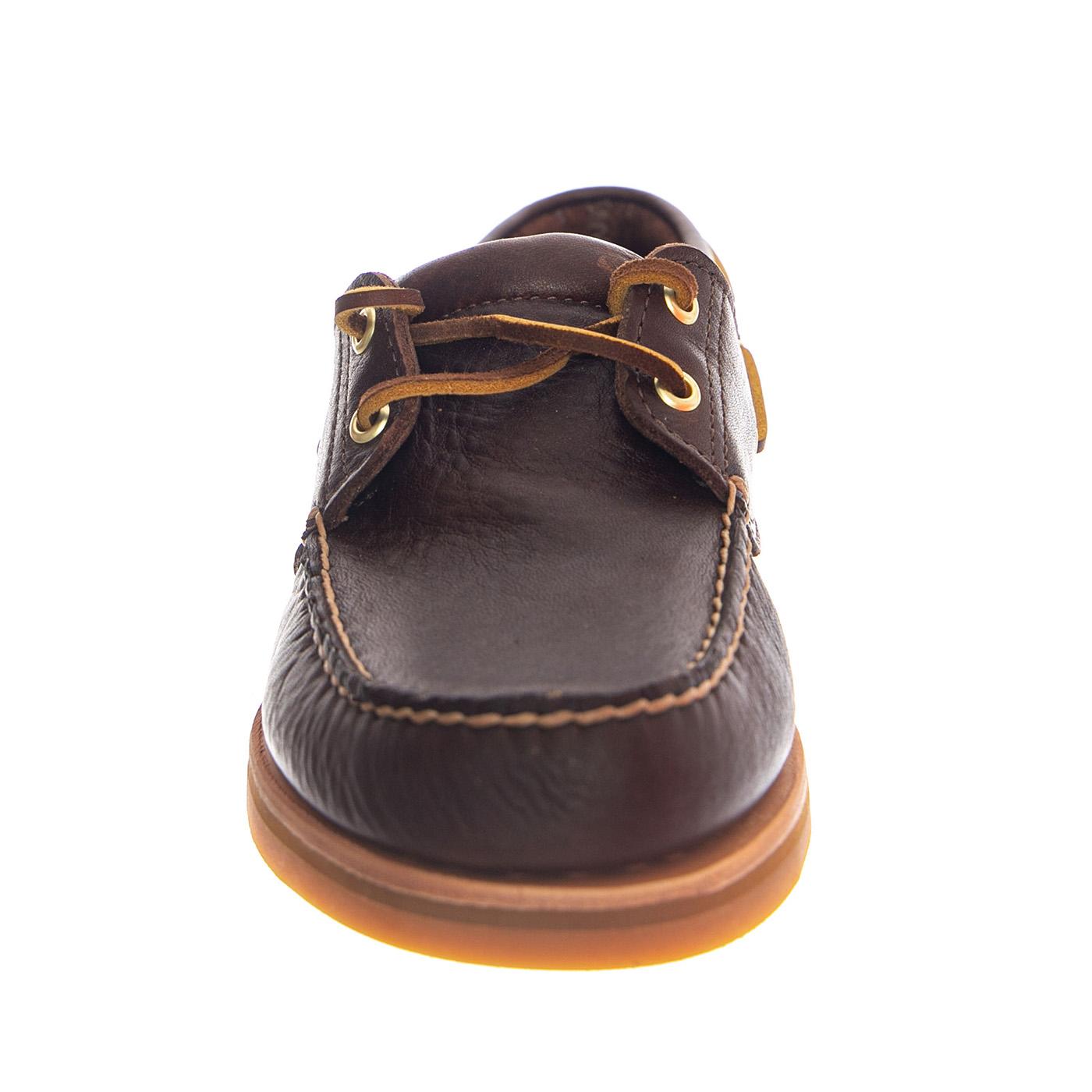 CFTB Boat Shoe DK BRN F Grain - Scarpe Uomo Marroni TB0A2NUP W011 TIMBERLAND 