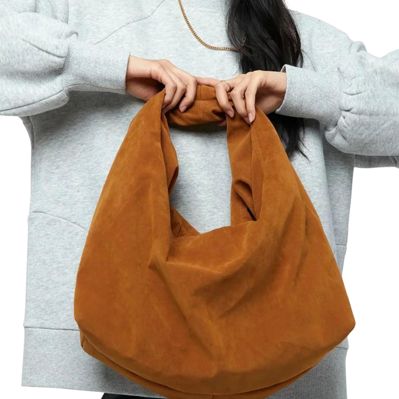 Bolso Hombro Ante Camel - Borsa Marrone 43W/11280  WILD PONY 