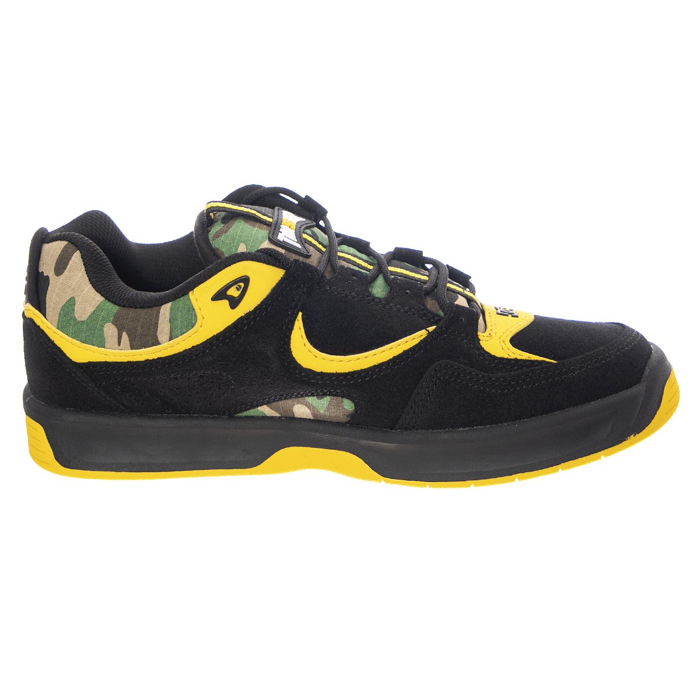 M' DC Shoes Kalynx Black / Camo - Scarpe Stringate Profilo Basso Uomo Nere / Camo ADYS100805-BCM  DC 