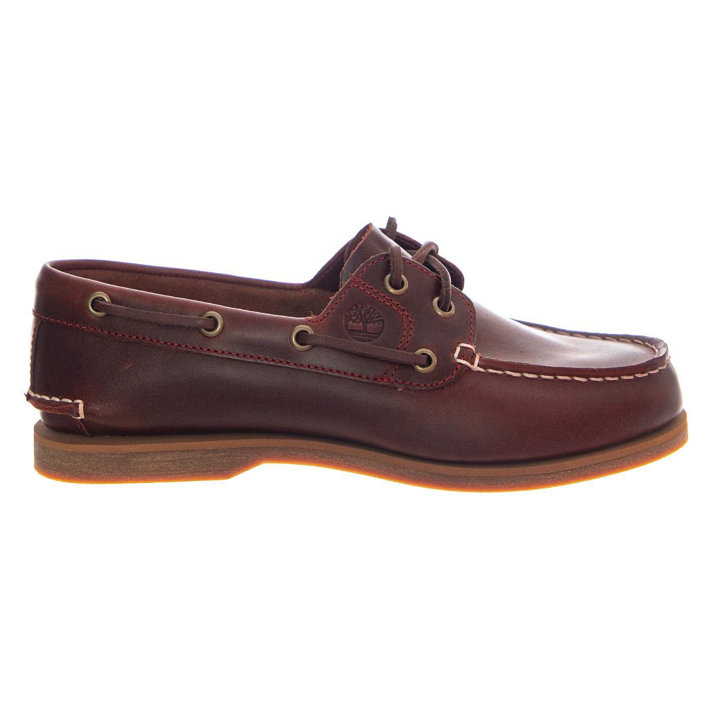 CLAS Boat Shoe BUR F Grain - Scarpe Donna Marroni TB0A2Q9X EIW1 TIMBERLAND 