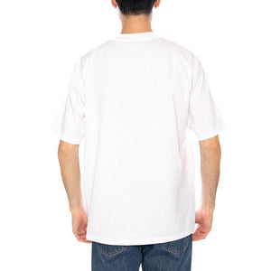 S/S SCHOOLING HEART T-SHIRT WHITE - Maglietta Girocollo Uomo Bianca I035455.02XX . CARHARTT WIP 