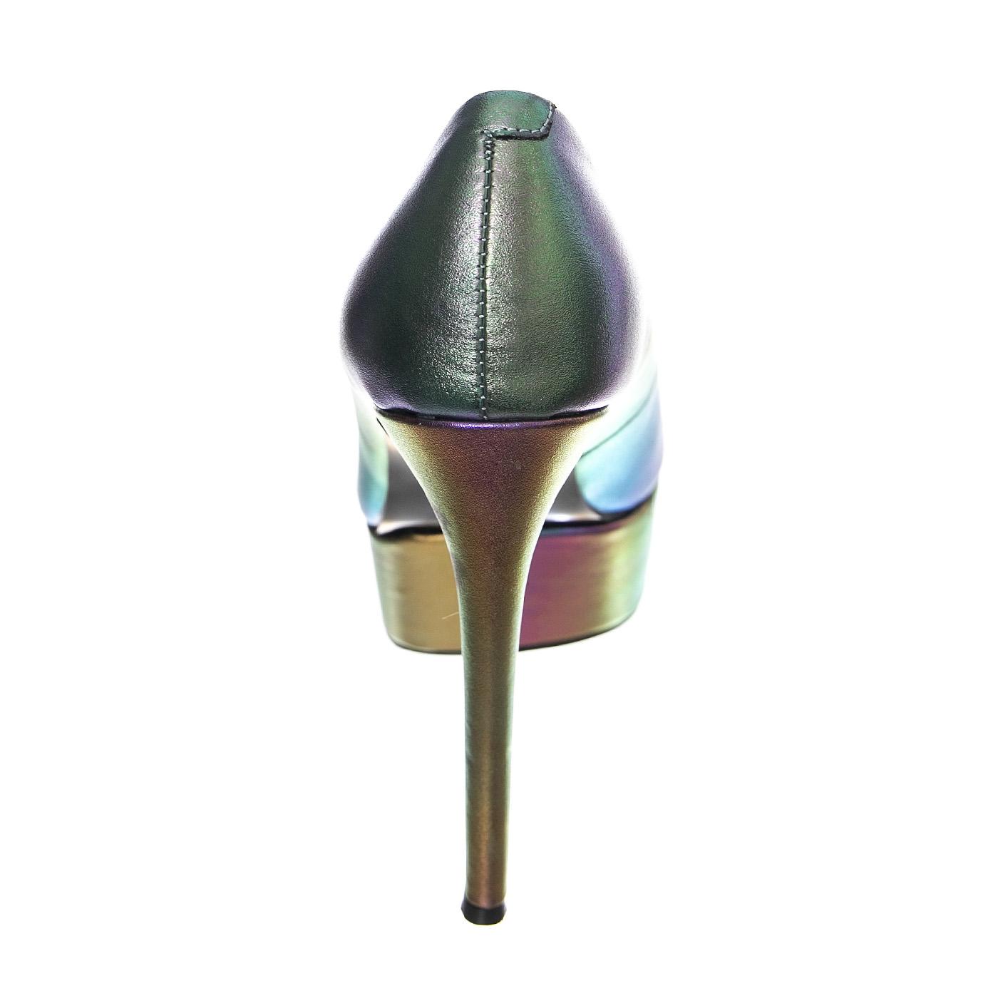 Brenna Blue Iridescent - Scarpe Décolleté Donna Blu / Multicolore SMSBRENNA-BLU  STEVE MADDEN 