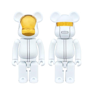 Daft Punk White Suit Super Alloyed Be@brick - 2 Pack - Toy Medicom Multicolore CGKN23  MEDICOM TOY 