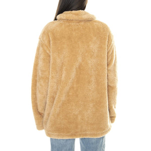 Shailee Sherpa Travel Cardigan Oolong - Giacca Donna Marrone UGC1131492-OLN  UGG 