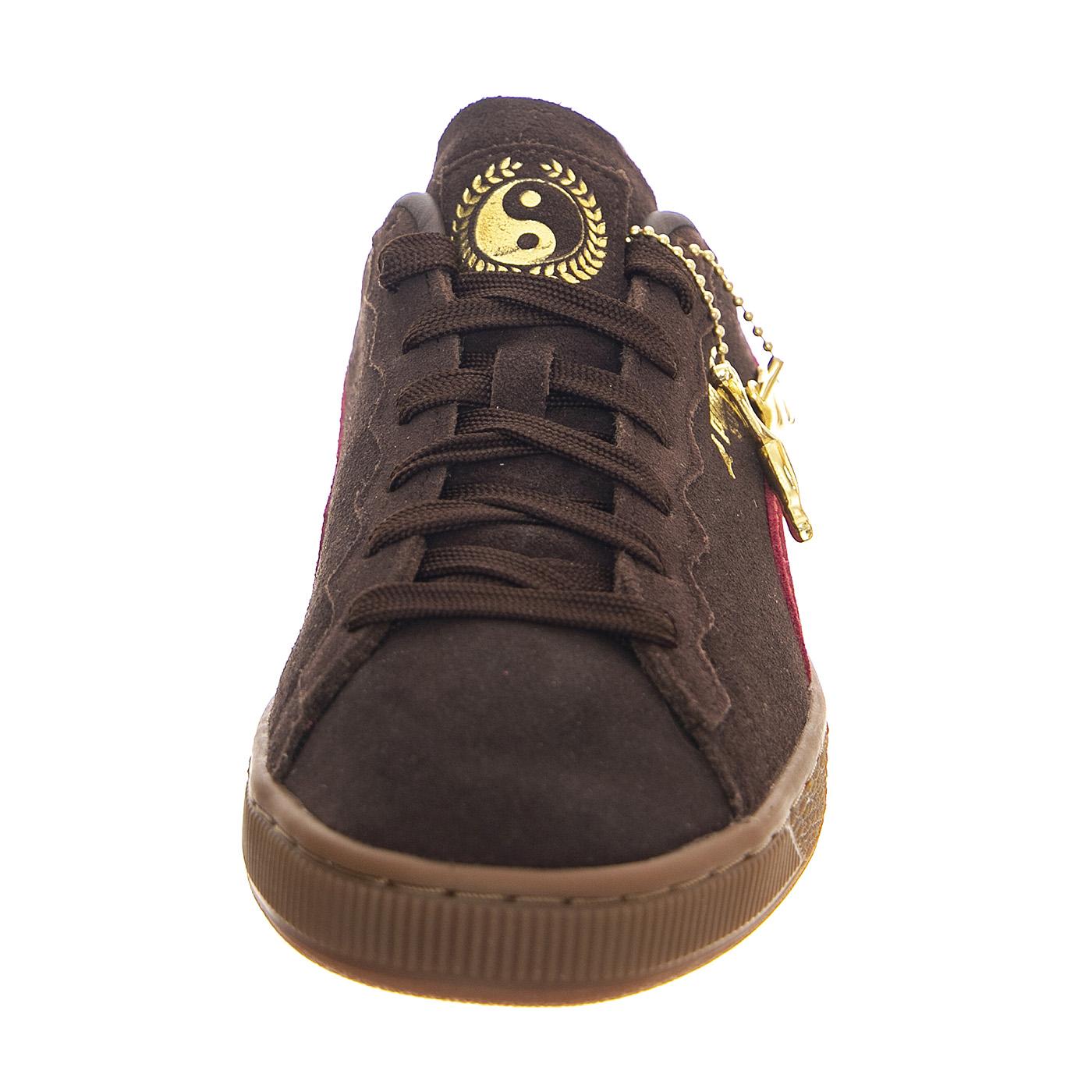 Suede B STAPLE brown - Scarpe Stringate Profilo Basso Uomo Marroni 393543-01  PUMA 