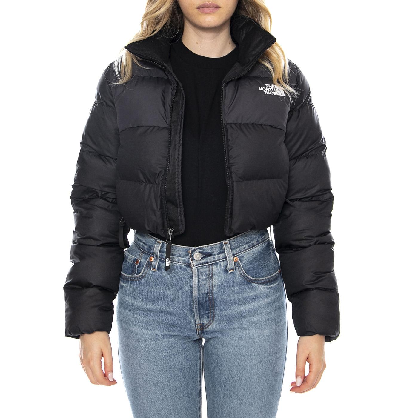 W Cropped Saikuru -- Giacca Donna Nera NF0A89JC KT01 THE NORTH FACE 