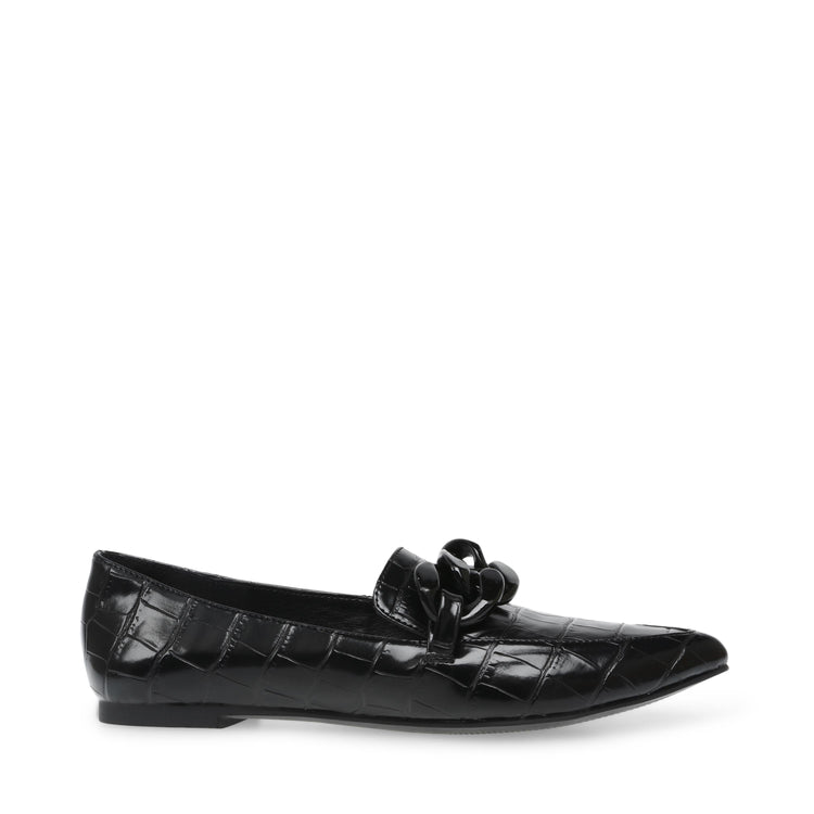 Famed Black Croc - Scarpe Basse Donna Nere SMSFAMED-BLA  STEVE MADDEN 