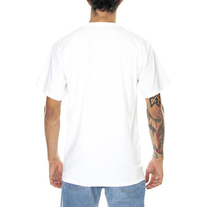 Smoke Tee White - Maglietta Girocollo Uomo Bianca PRASS22171  PRIMITIVE 