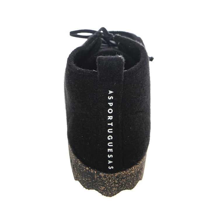 City Line Tweed Felt 925 Black - Scarpe Stringate Profilo alla Caviglia Uomo Nere P018148002  ASPORTUGUESAS 