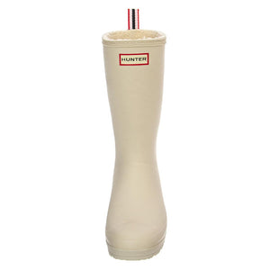 Play Tall Sherpa Boot White Willow - Stivali Profilo Medio Donna Bianchi HUSWFT2235RMA-WHW  HUNTER 