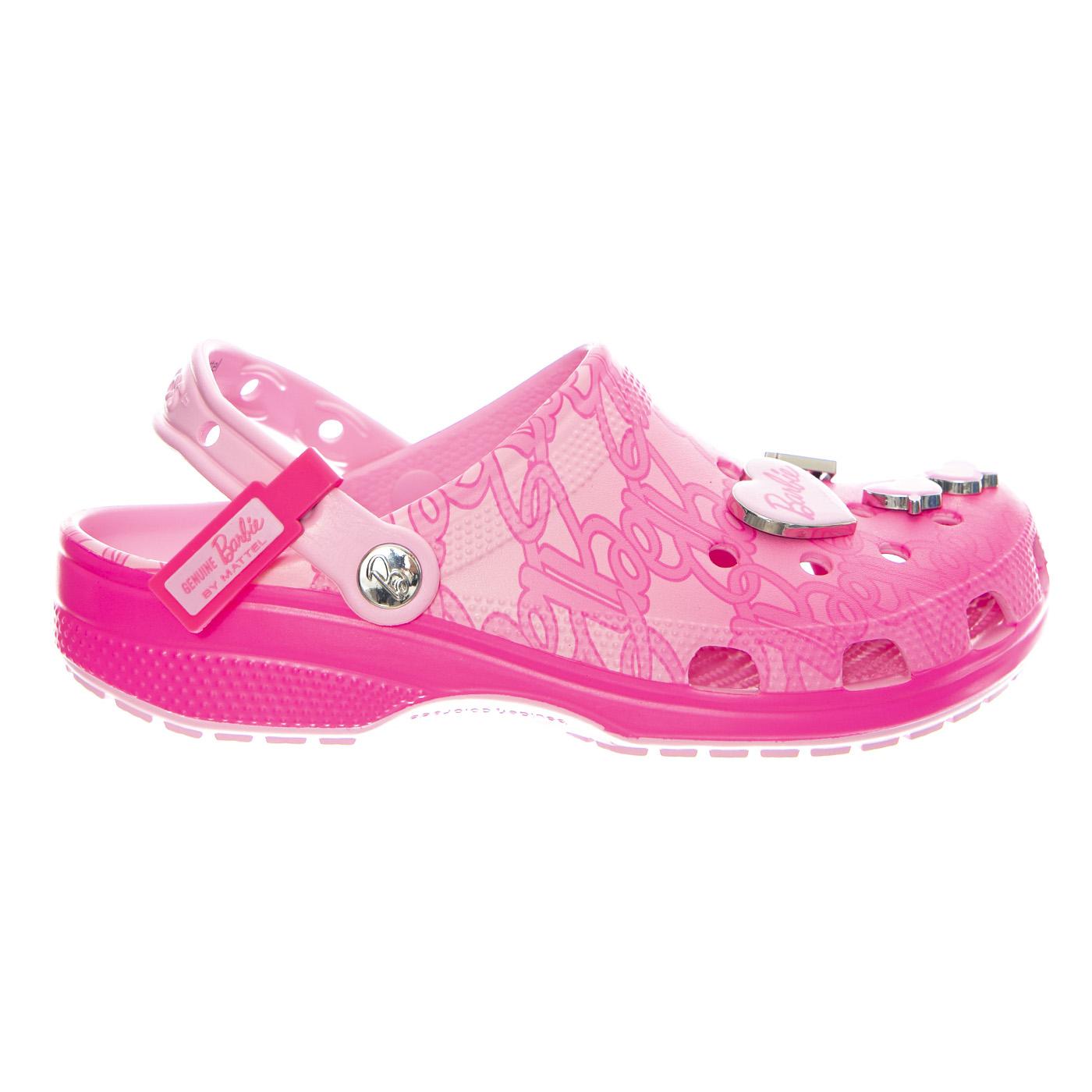 Mattel Pink Barbie Cls Clog W Multicolor - Sandali Donna Multicolore CR.211405 MLT CROCS 