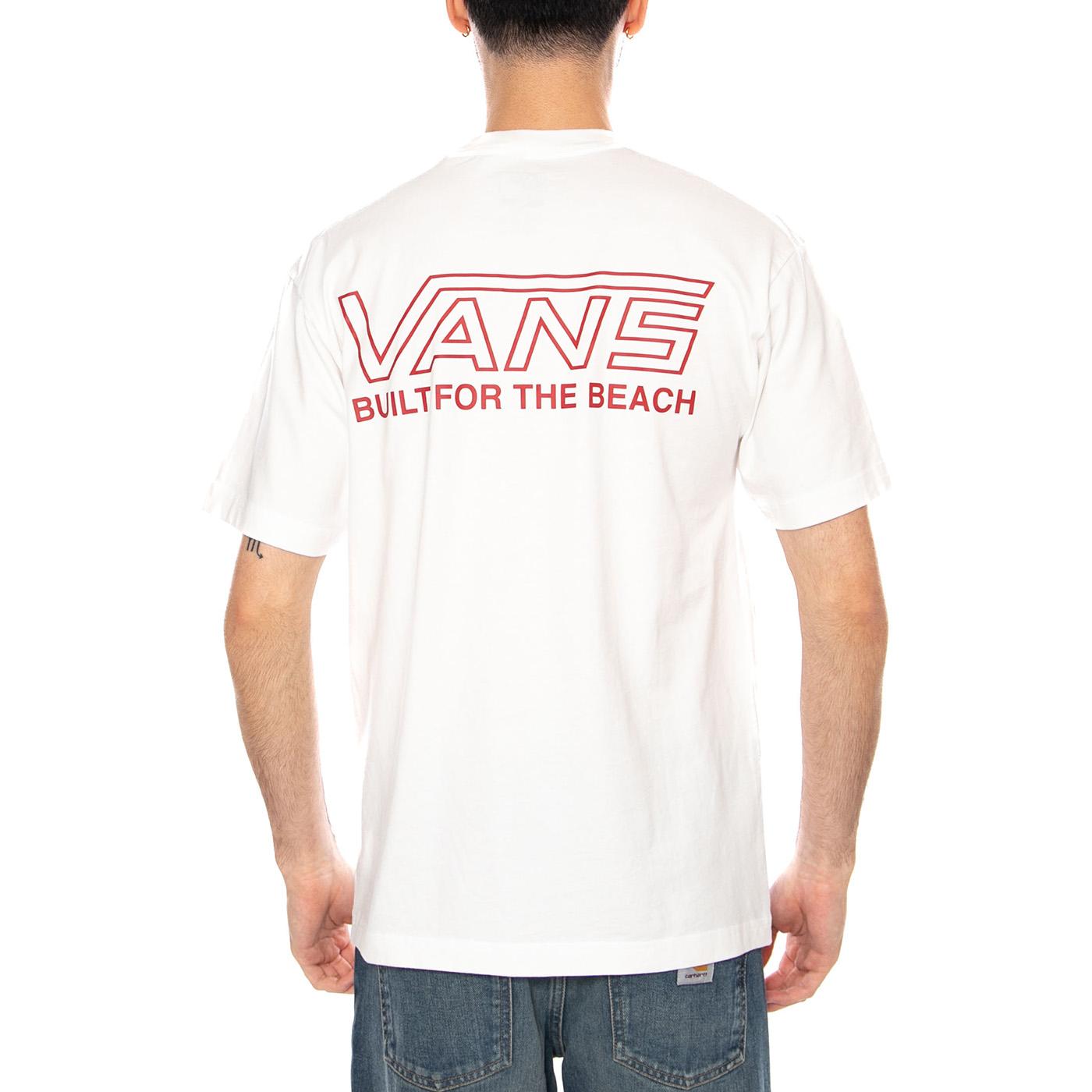 BUCKLED SS TEE WHITE - Maglietta Girocollo Uomo Bianca VN000SR3 WHT1 VANS 