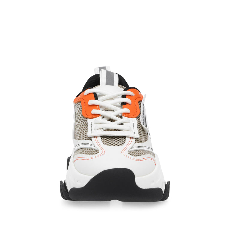 Possession Gry / Wht - Scarpe Stringate Profilo Basso Donna Grigie / Bianche SMPPOSSESSION-GRYWHT  STEVE MADDEN 