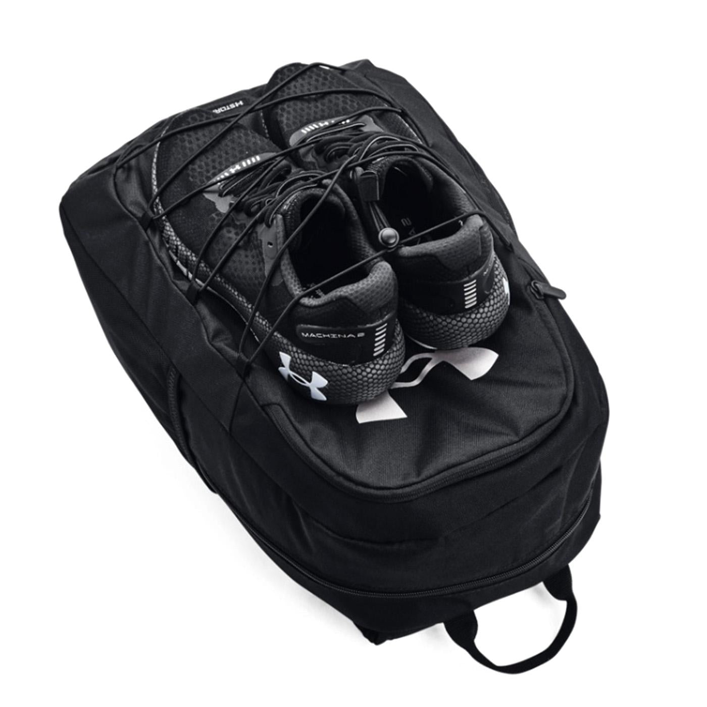 UA Hustle Sport Backpack Black - Zaino Nero 77-1364181-1  UNDER ARMOUR 