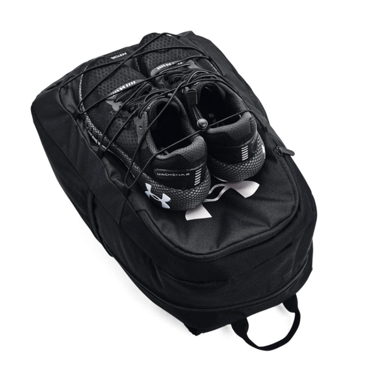 UA Hustle Sport Backpack Black - Zaino Nero 77-1364181-1  UNDER ARMOUR 