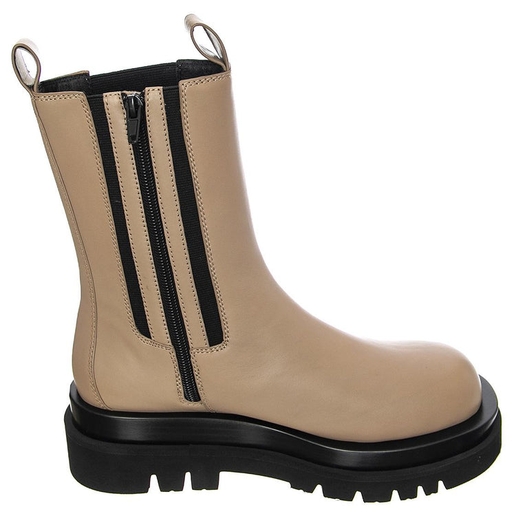 Tanked - Stivali Donna Beige / Dark Nude JCSJCD0342-DARNUDE  JEFFREY CAMPBELL 