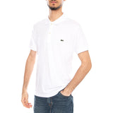 Basic Logo Mc-001 Polo Weiß - LACOSTE Herren-Polohemd in Weiß