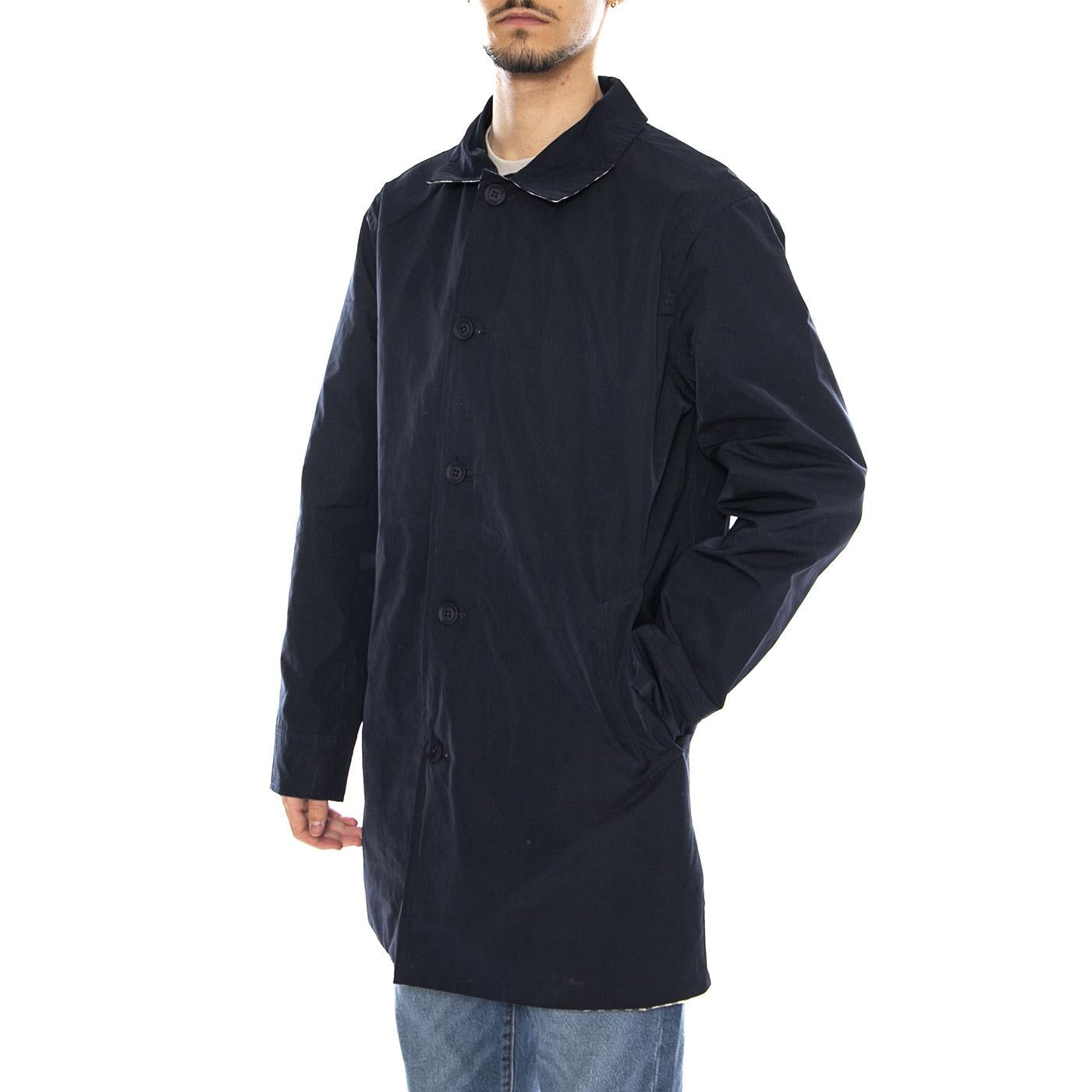 Aquascutum Iconic Reversible Trench -- Trench Uomo Blu AA_ICON_JK004 . AQUASCUTUM 