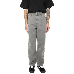 Single Knee Pant Black Faded - Pantaloni Denim Jeans Uomo Grigi I026463-89FH  CARHARTT WIP 