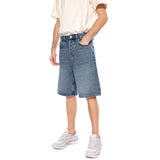Five Baggy 9893 Pin DNM Shorts VD2 Blau - Bermuda Denim Jeans Herren Blau Herren ONLY & SONS