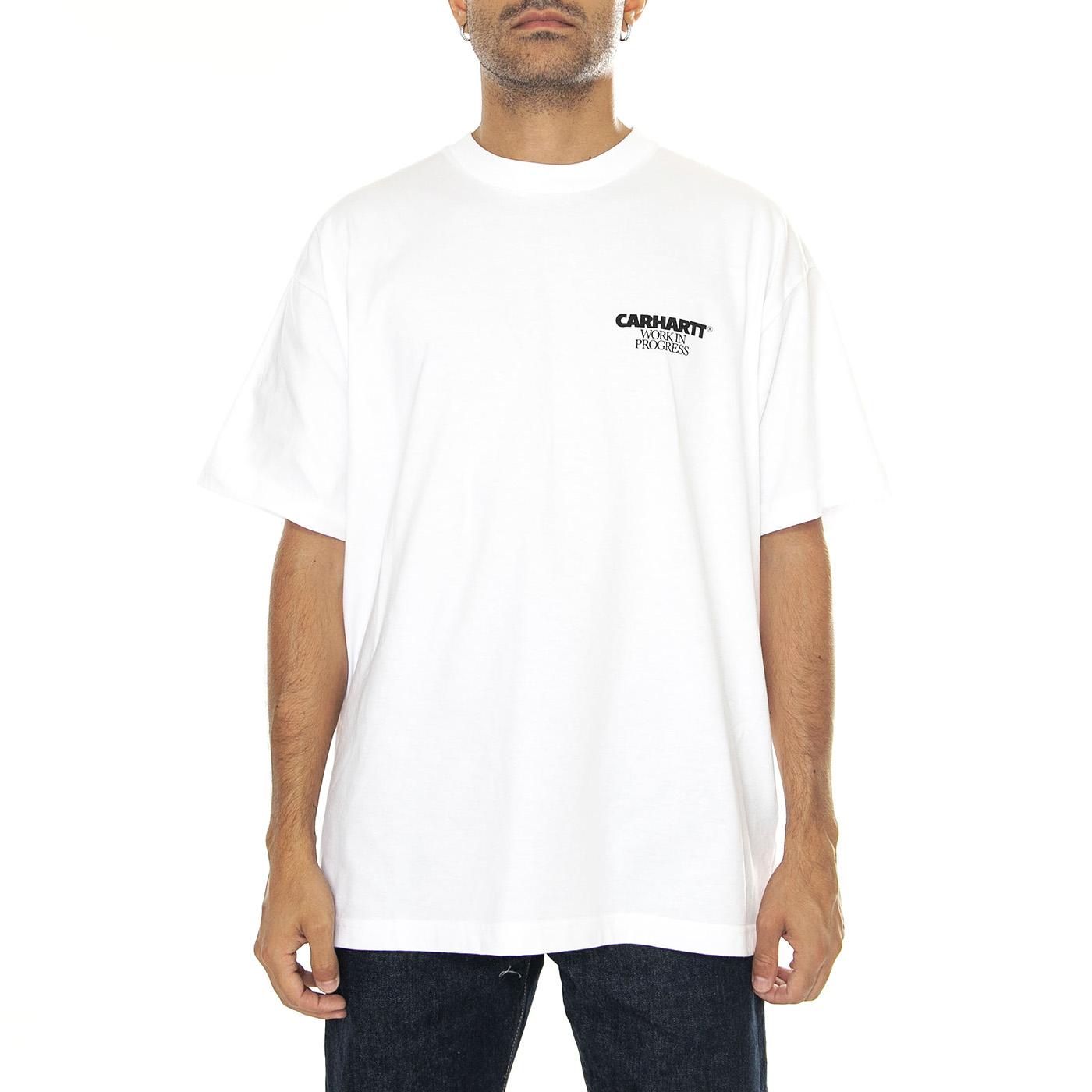 S/S Ducks T-Shirt White - Maglietta Girocollo Uomo Bianca I033662.02XX  CARHARTT WIP 