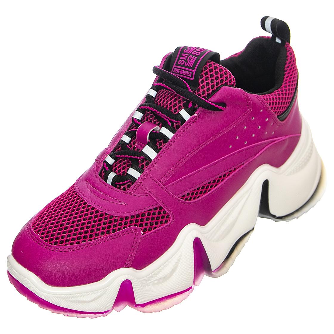 City Soul Fuchsia - Scarpe Stringate Profilo Basso Donna Viola SMPCITY SOUL-FUC  STEVE MADDEN 