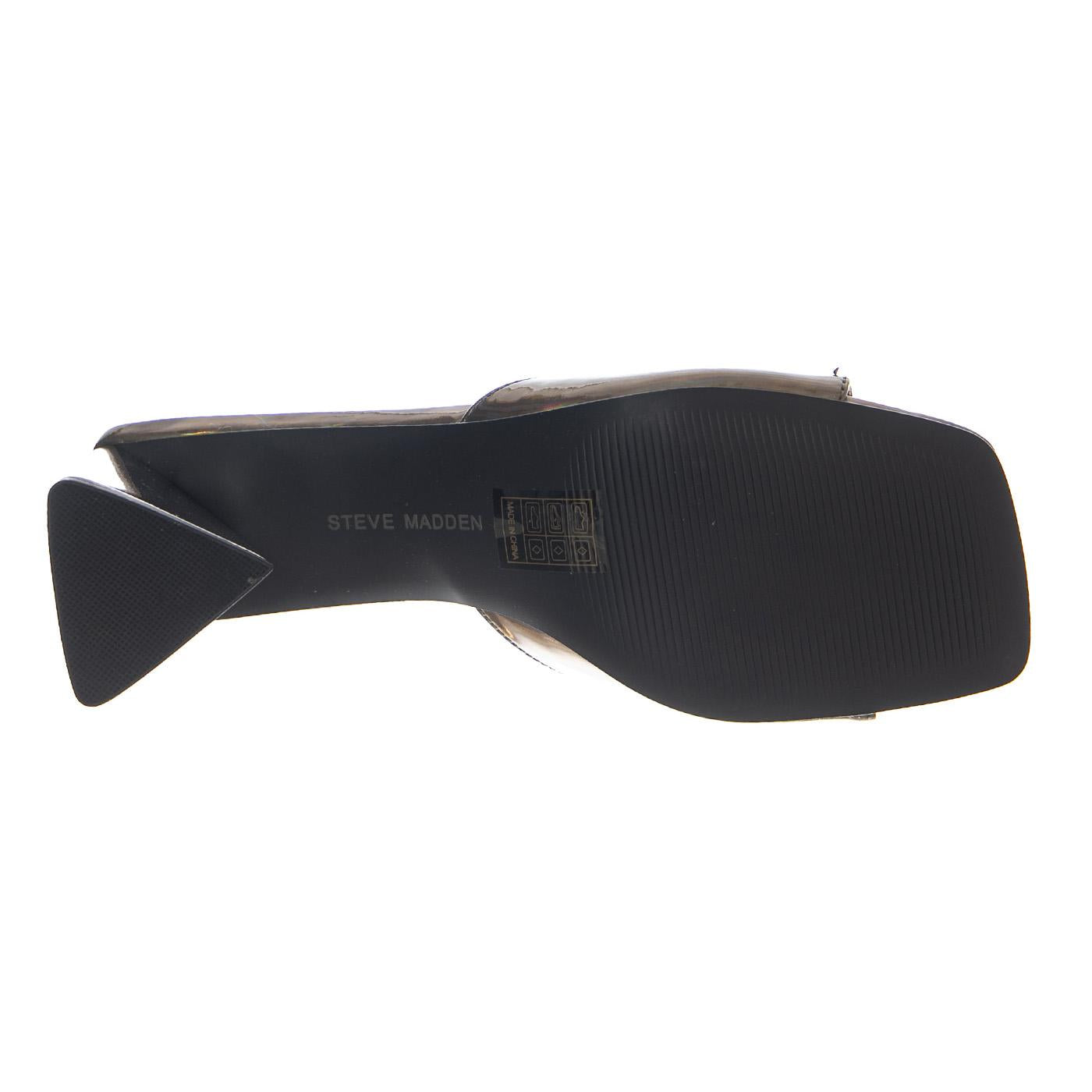 MARCIE BLK/PEWTR - Sandali Donna Argento SMSMARCIE-BLK . STEVE MADDEN 