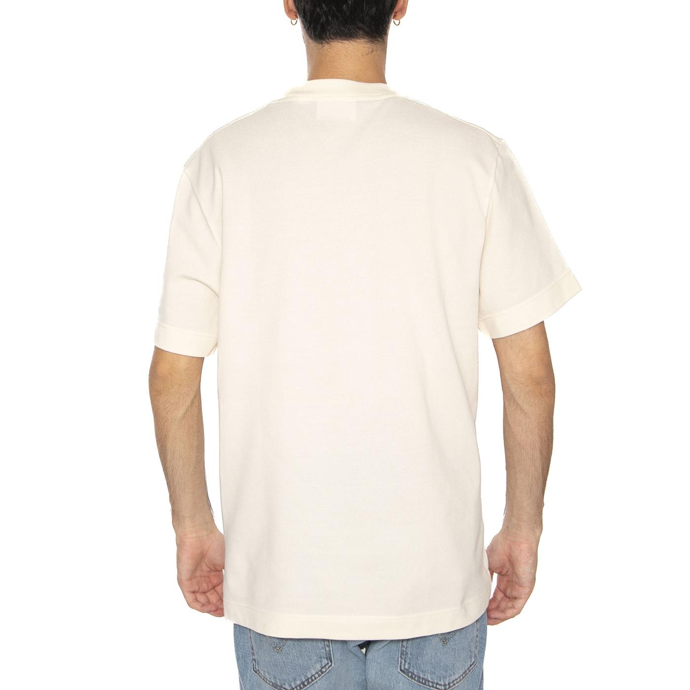 T-Shirt XFJ White - Maglietta Girocollo Uomo Bianca TH5458-XFJ  LACOSTE 