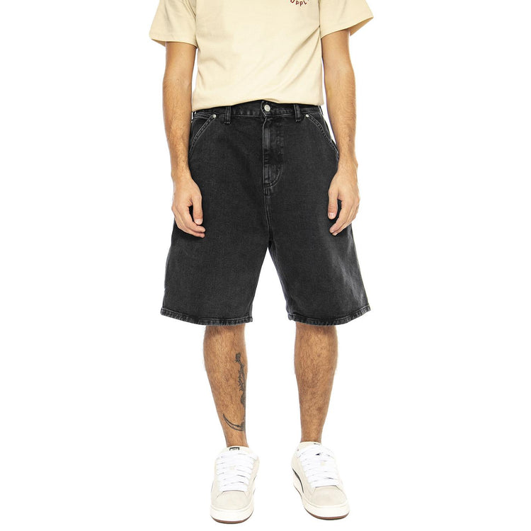 Rivet Short Black - Bermuda Uomo Neri I034319.8906  CARHARTT WIP 