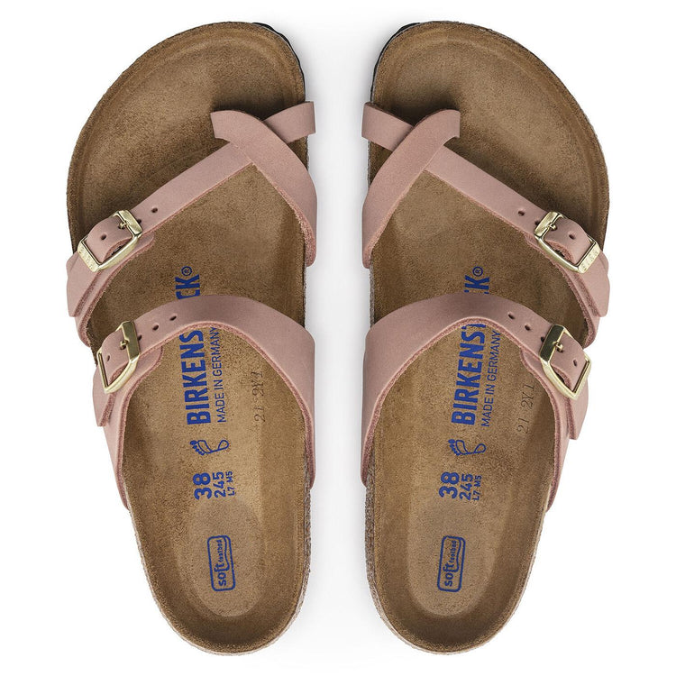 Mayari SFB Old Rose Nubuck Leather - Sandali Donna Rosa 1023964  BIRKENSTOCK 