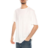 HADAR_MS TEE VANILLA WHITE - Herren-Crew Neck T-Shirt Weiß Herren ELVINE
