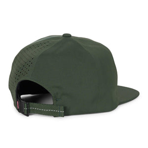 ALBERT SEAMLESS STRIDE CAP KOMBU GREEN/KOMBU GREEN REFLECTIVE 1044-0384-OS  HERSCHEL 