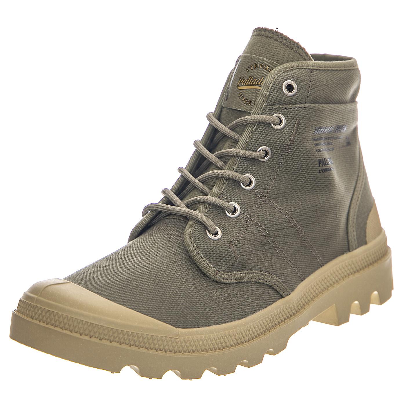 Pallabrousse WW Vetiver - Scarpe Profilo Alto Uomo Verdi PAS78564-339-M  PALLADIUM 