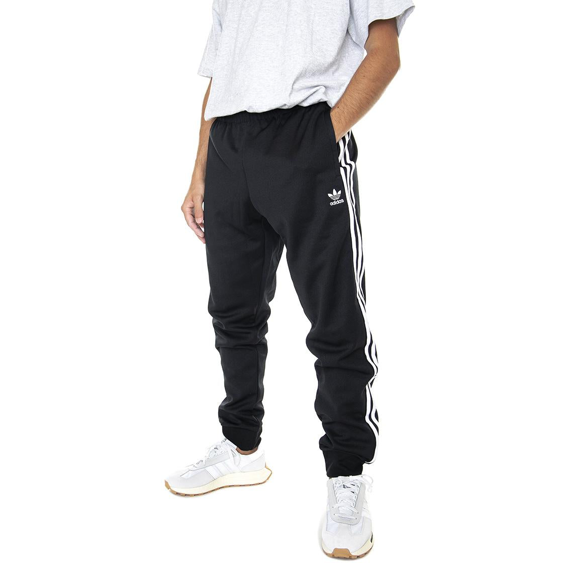 Sst Tp - Pantaloni Uomo Neri GF0210  ADIDAS 