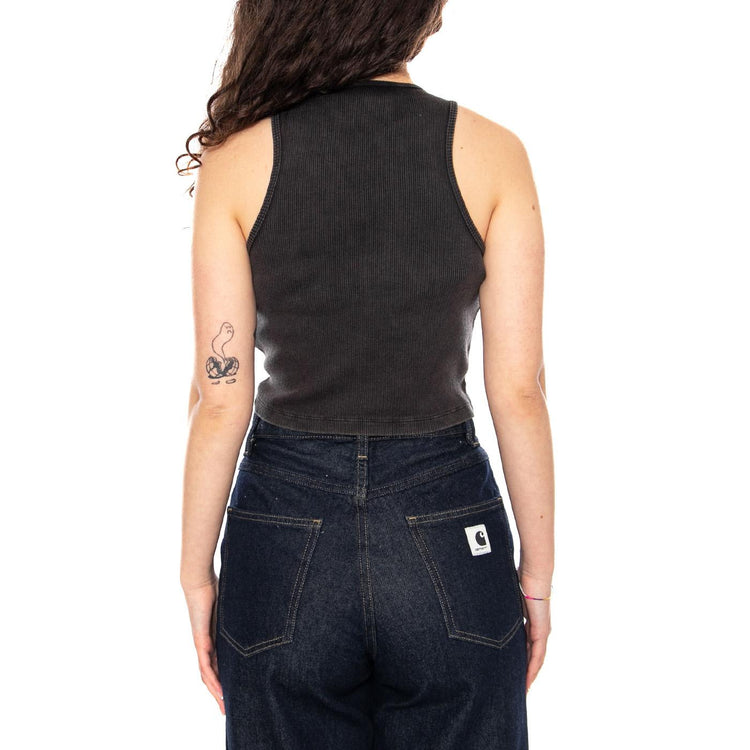 PLENTYWOOD GD VEST W - Canotta Donna Nera DK0A4Z9D BLK1 DICKIES 