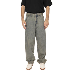 OG Single Knee Pant Blue / Leather - Pantaloni Uomo Blu I035819.3FUGD  CARHARTT WIP 