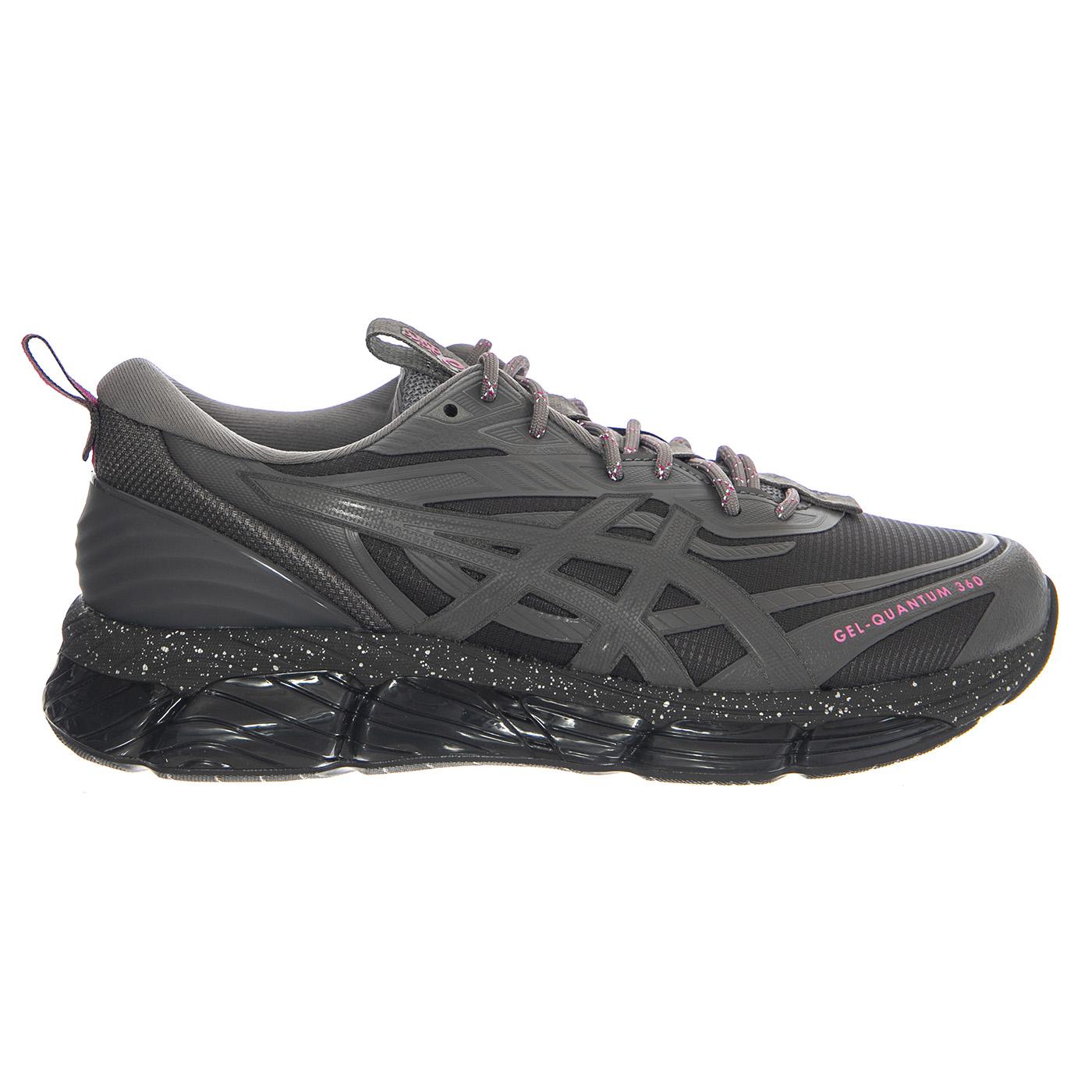 GEL-QUANTUM 360 VIII UTILITY Obsidian Grey / Black - Scarpe Stringate Uomo Nere 1203A471-025  ASICS 