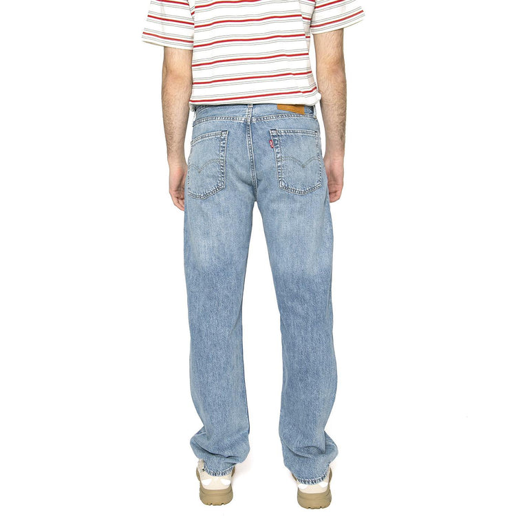 555 Relaxed Straight Tried Our Best LTW - Pantaloni Denim Jeans Uomo Blu 000LO-0012 . LEVIS 