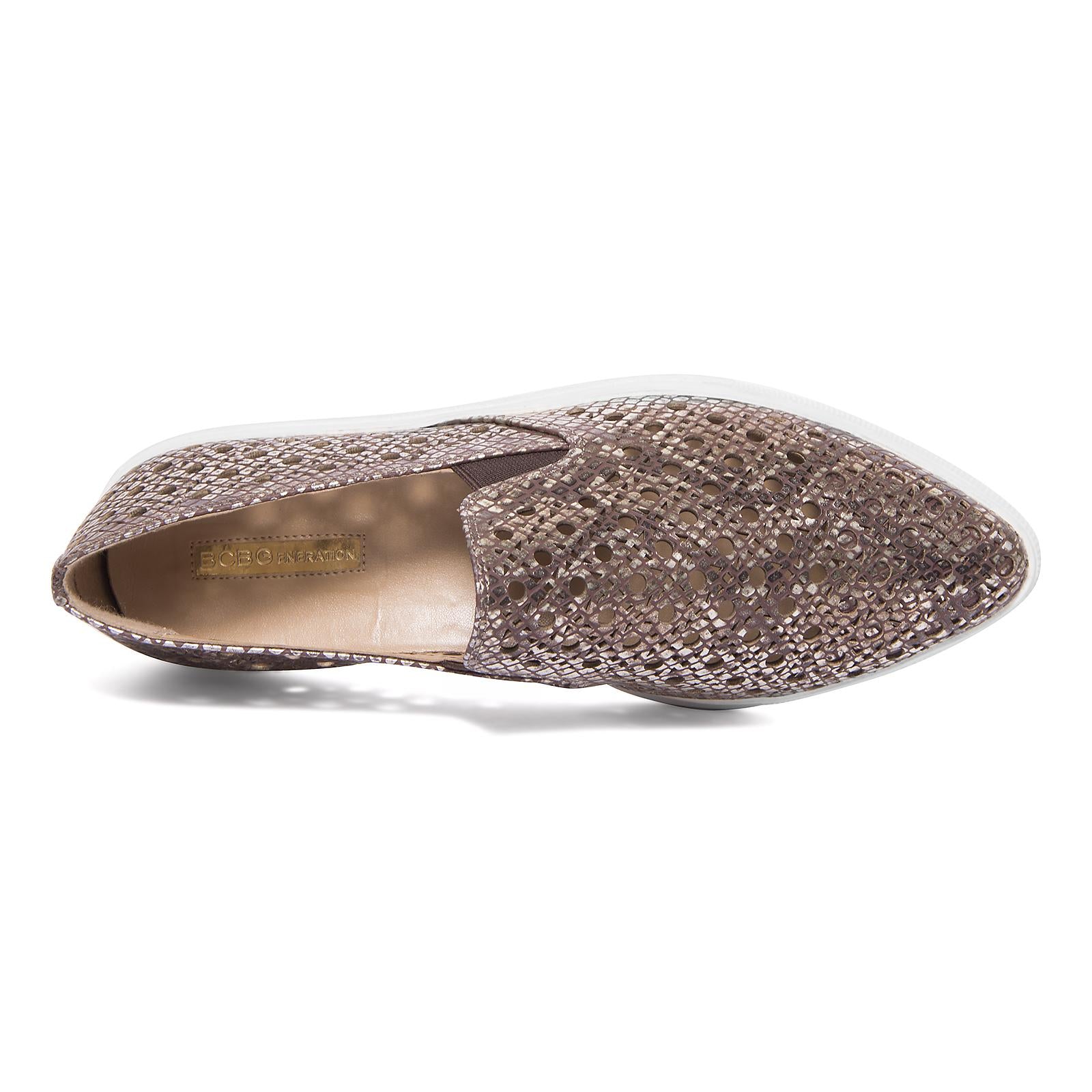 Nomad - Metallic Snake Gold - Scarpe Basse Donna BCSNOMADBDKGOLD  BCBG 