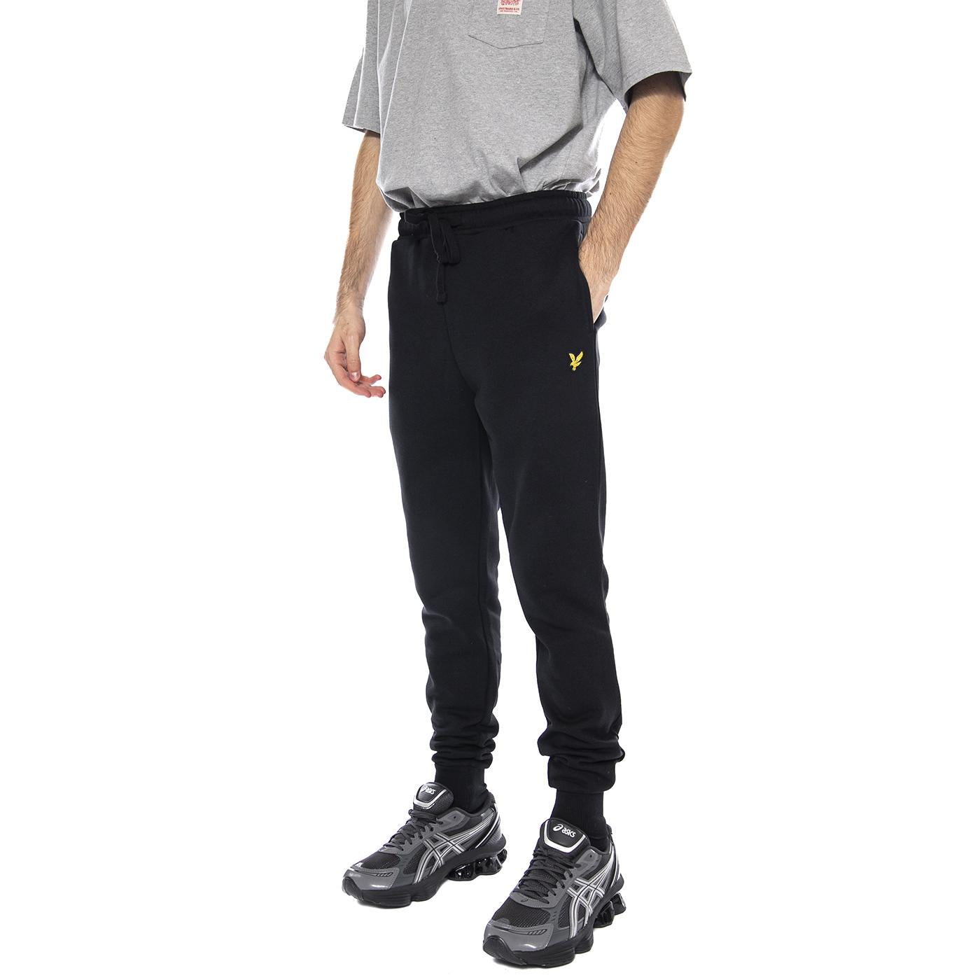 Brushed Back - Pantaloni Uomo Neri ML1134V-Z865  LYLE & SCOTT 